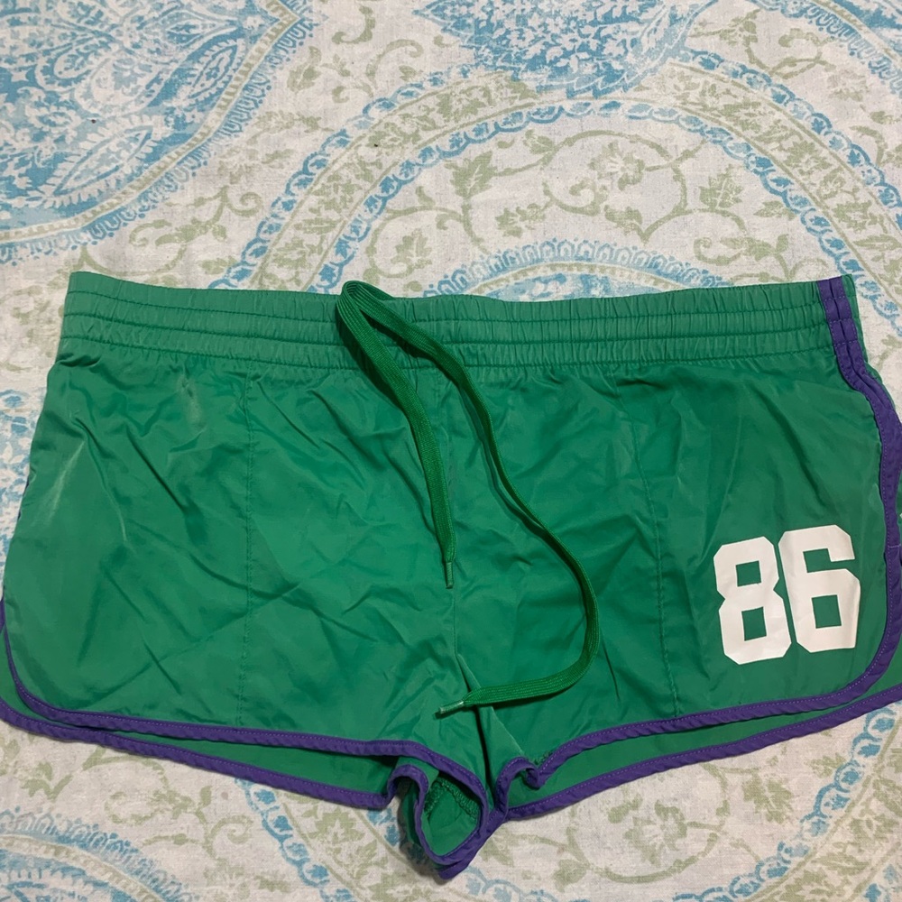VS Pink shorts.
